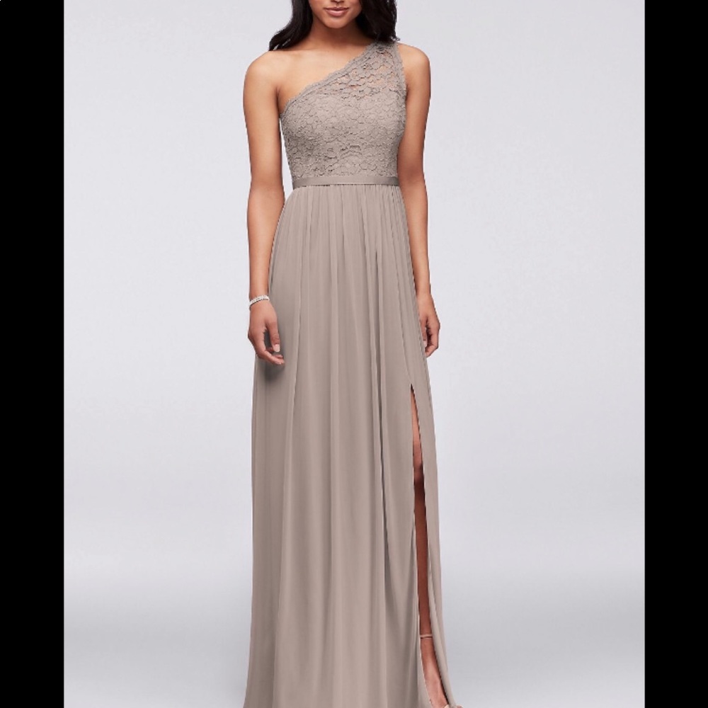 One Shoulder Bridesmaid Dress